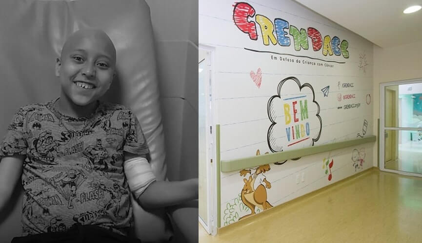 Doação ao Grendacc. (Foto: Divulgação)