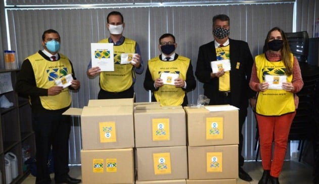 Igreja de Jundiaí doa mais de 4,4 mil máscaras de tecido para Prefeitura