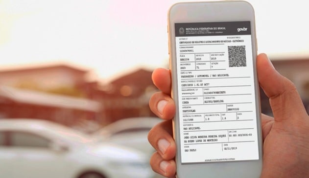 Documento veicular digital