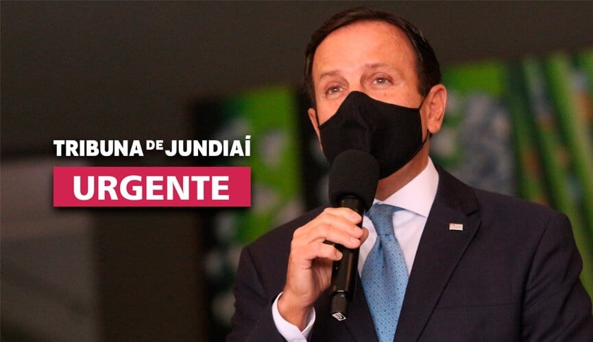 João Doria anuncia que está com Covid-19. (Foto: Divulgação) João Doria anuncia que está com Covid-19. (Foto: Divulgação)
