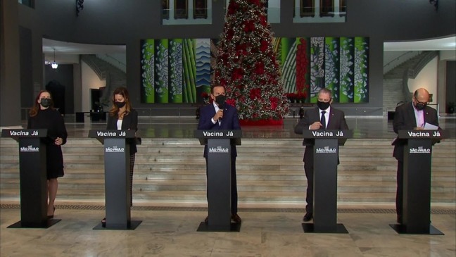 Coletiva de Imprensa do Governo de São Paulo