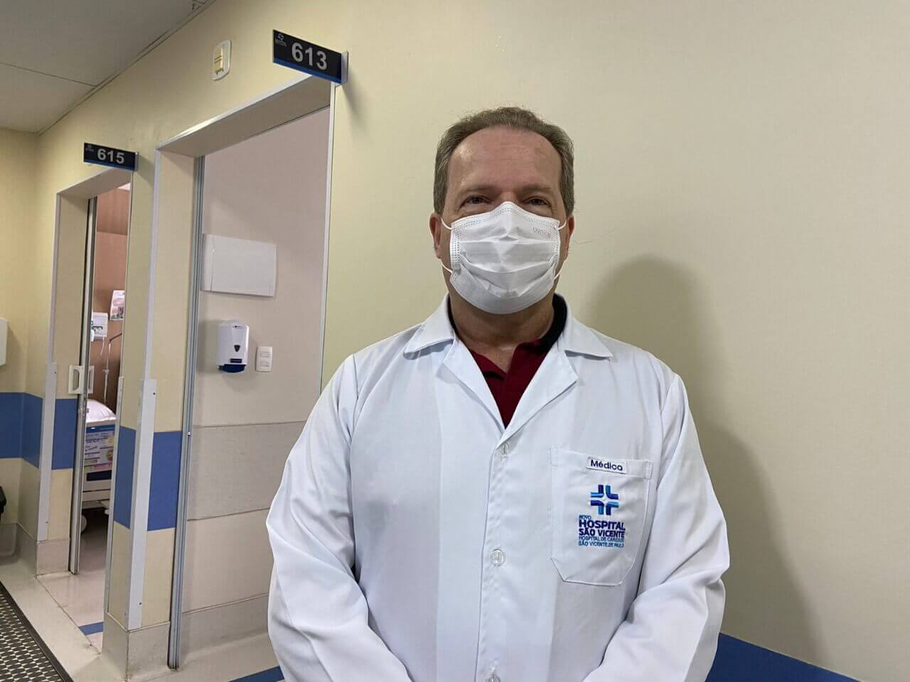 Dr. Eduardo, médico do HSV