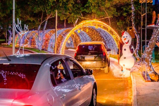 Natal Iluminado de Itupeva. (Foto: Divulgação)