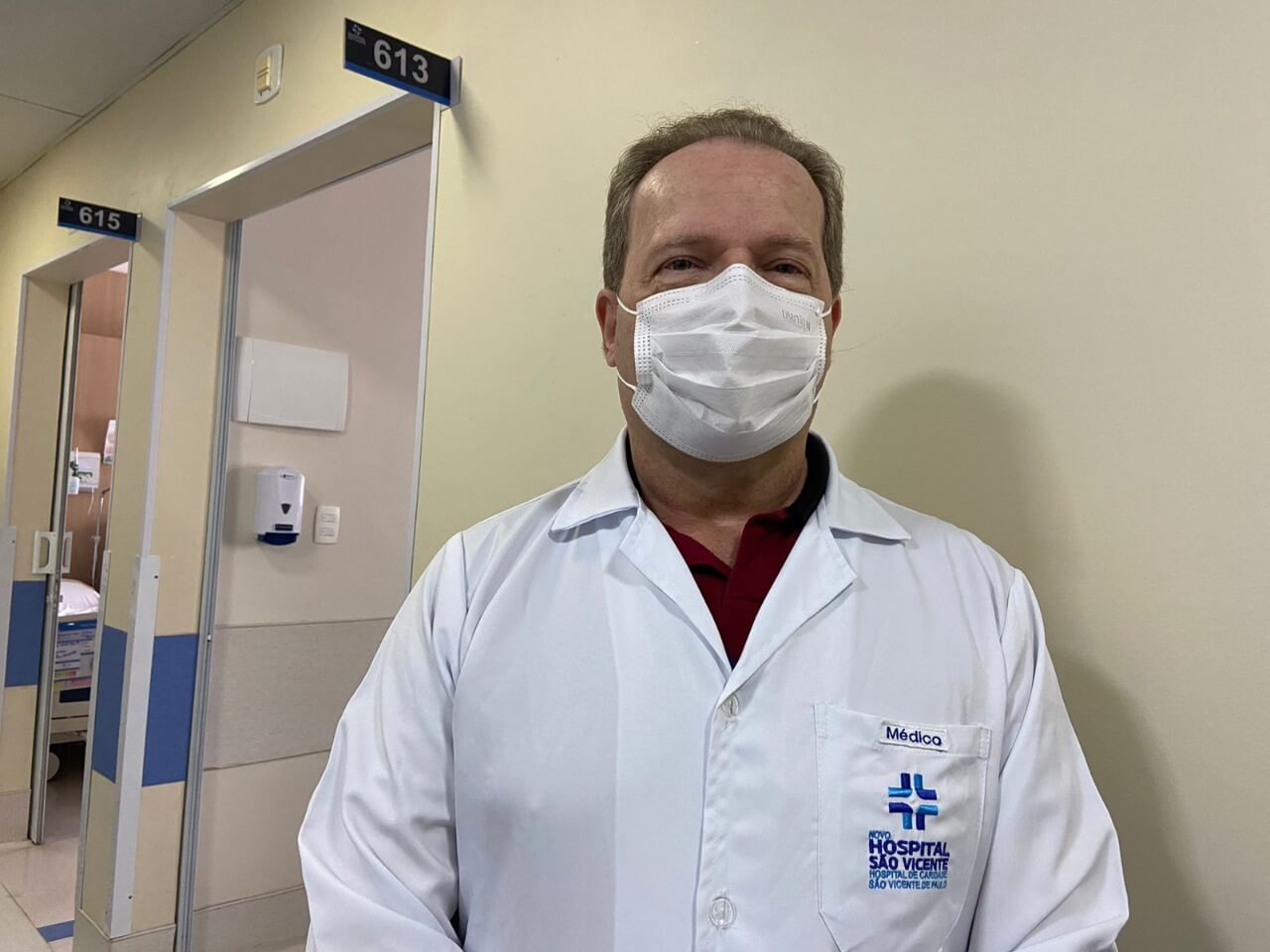 Eduardo Leme, pneumologista do HSV