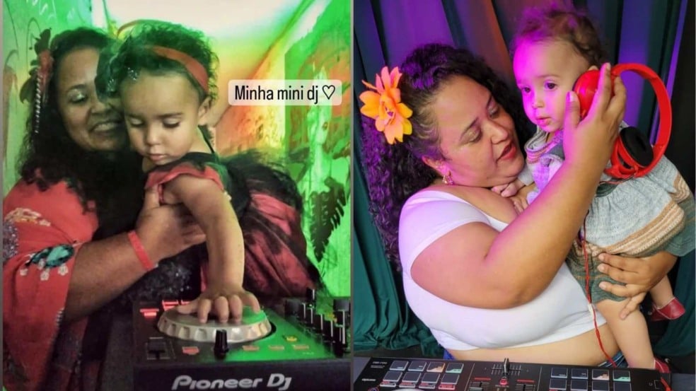 Mães com crianças.