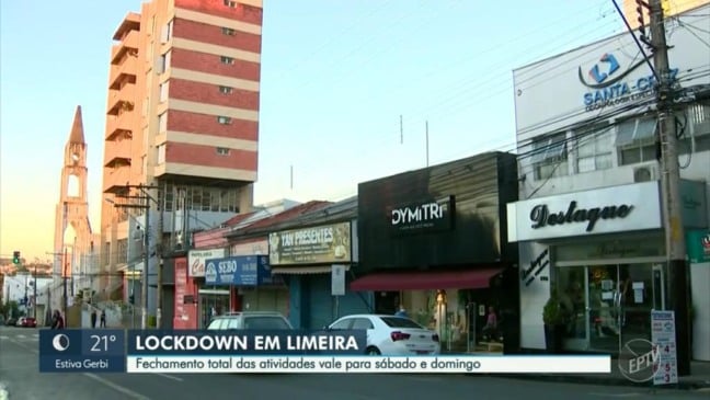 Vinte e seis pessoas foram multadas por não usar máscaras em áreas públicas do município e dentro de estabelecimentos comerciais (Foto: Reprodução EPTV)
