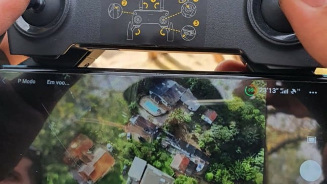 Várzea Paulista usa drone para fiscalizar festas clandestinas