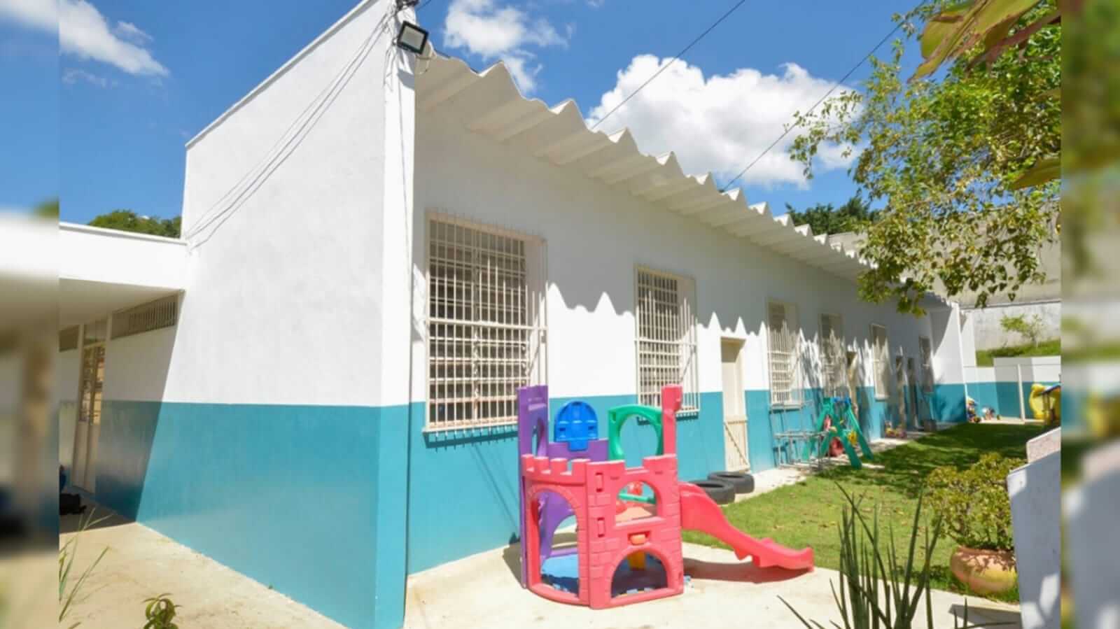 Prédio da EMEB Brigida Gatto, em Jundiaí