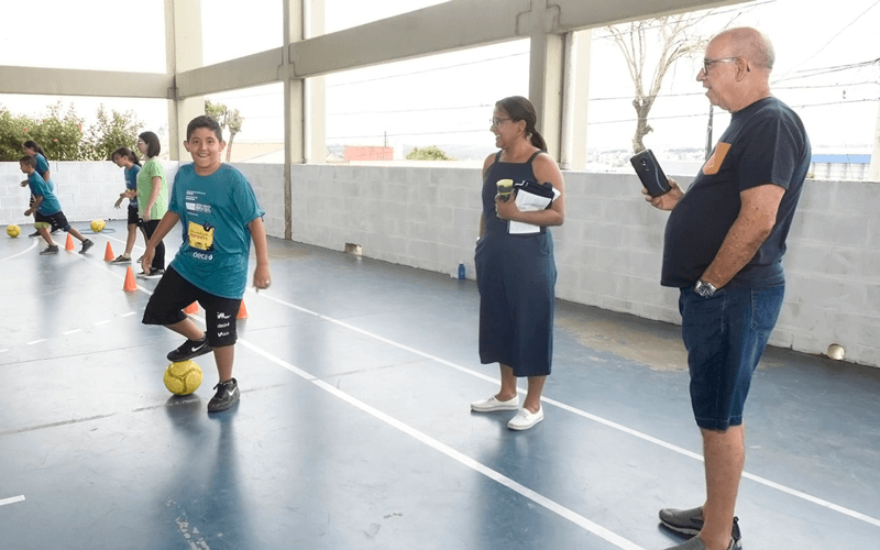 Projeto é voltado para crianças de 7 a 12 anos. (Foto: Reprodução/Prefeitura Municipal de Jundiaí)