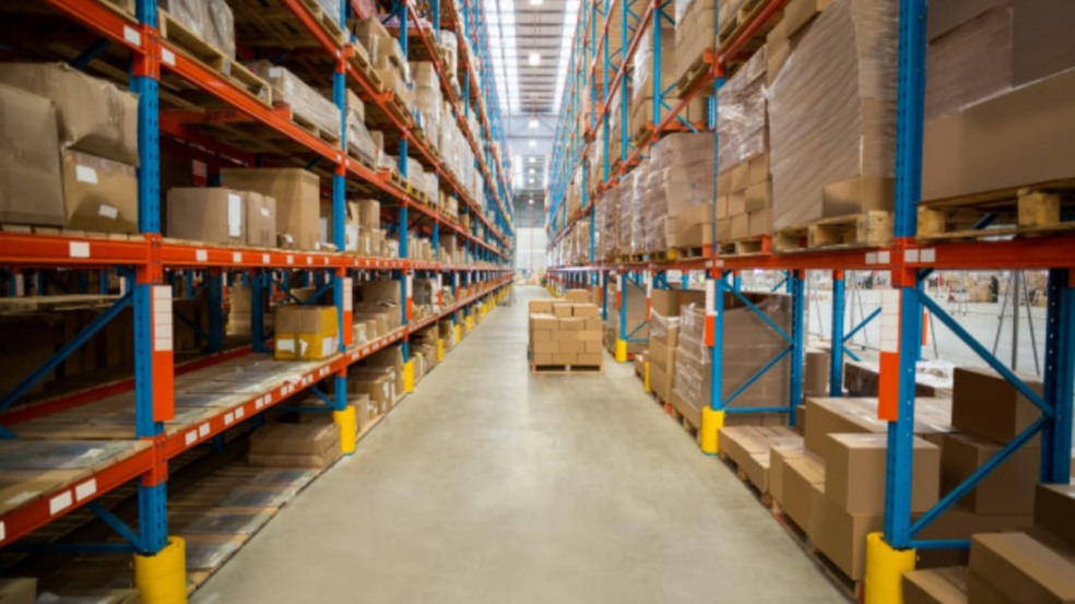 Galpão de empresa logística Galpão de empresa logística