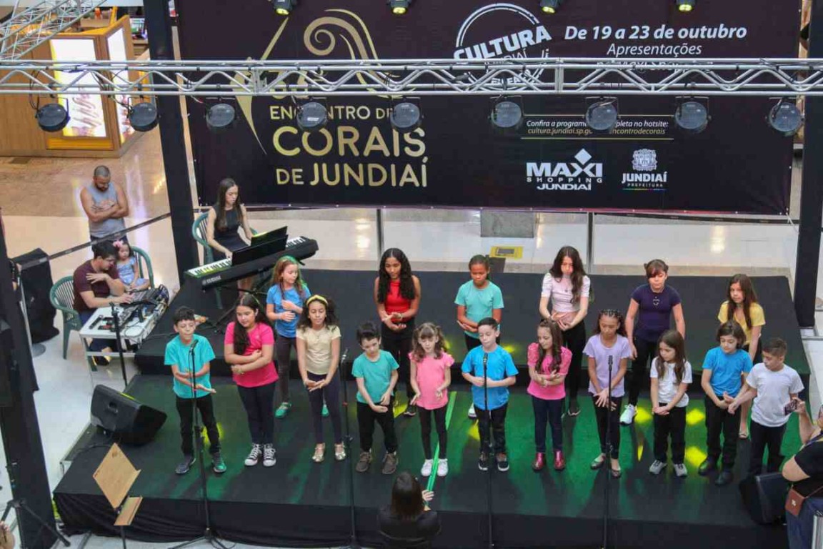 Coral Cidade das Crianças, que já se apresentou em outros palcos pela programação do Encontro, volta a se apresentar neste sábado (29), no Polytheama