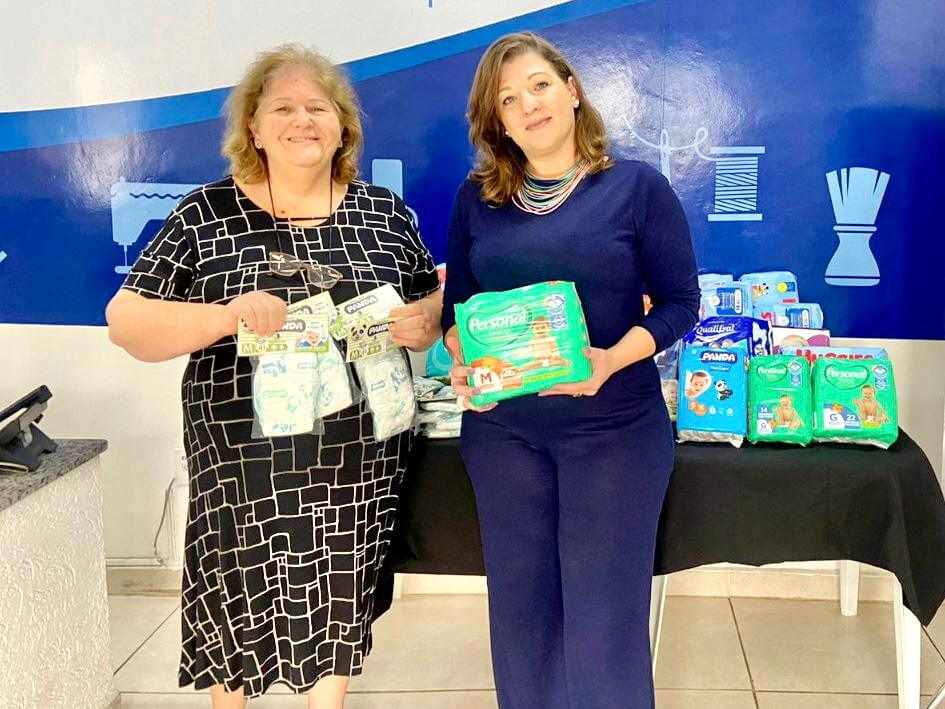 Presidente do Fundo Social agradece doações por parte do Projeto RMC