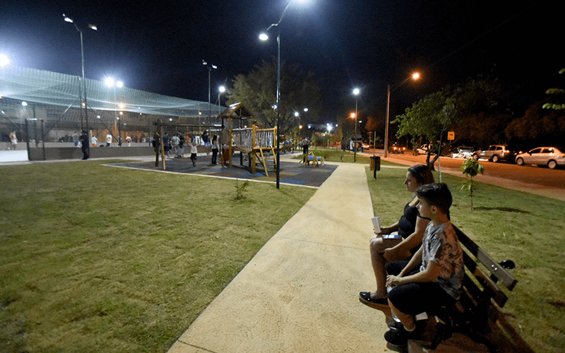Obras foram concluídas há pouco tempo; inauguração aconteceu na noite de sexta-feira (25). (Foto: Reprodução/Prefeitura Municipal de Jundiaí)
