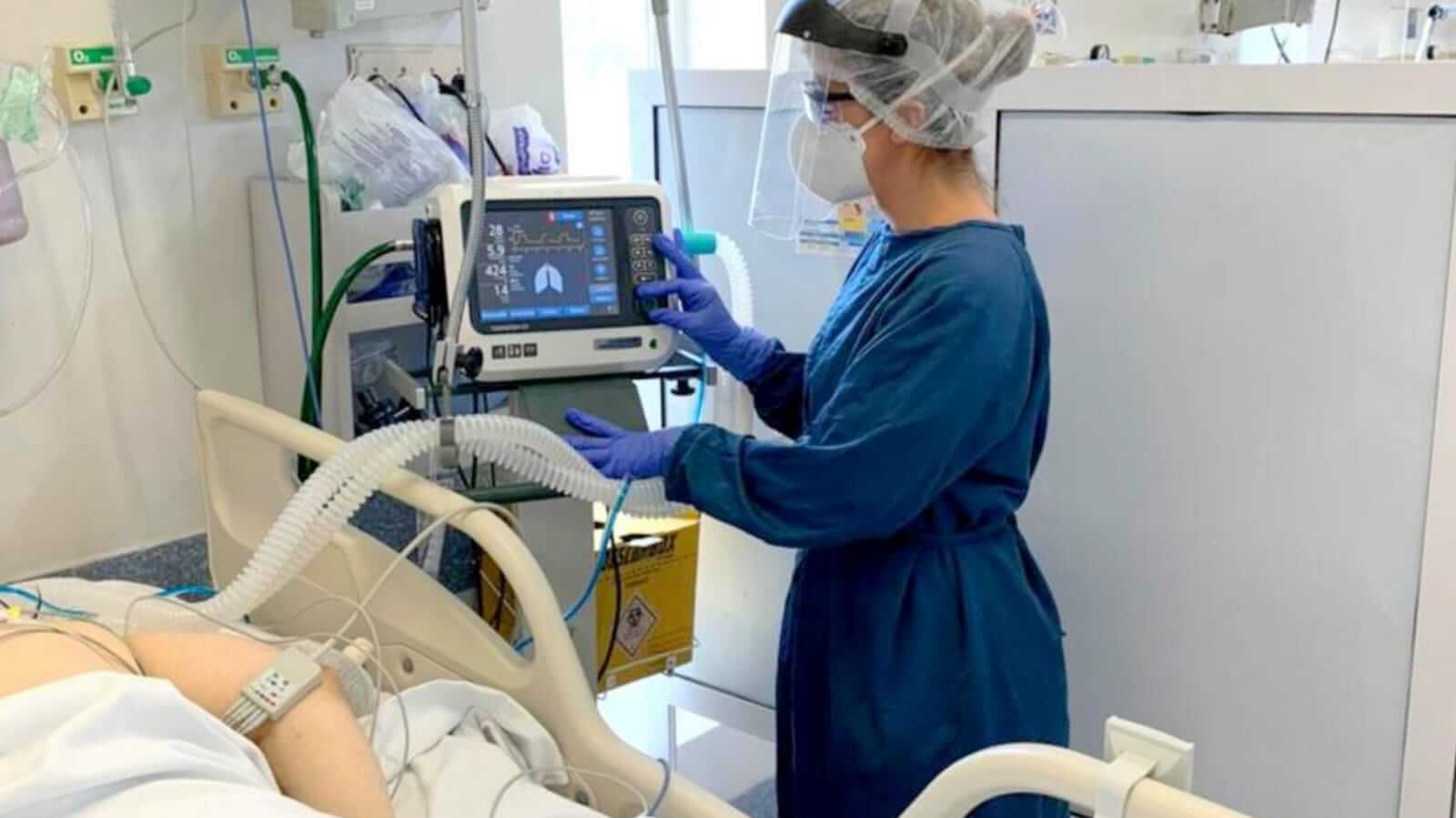 Equipamentos de fisioterapia do HSV