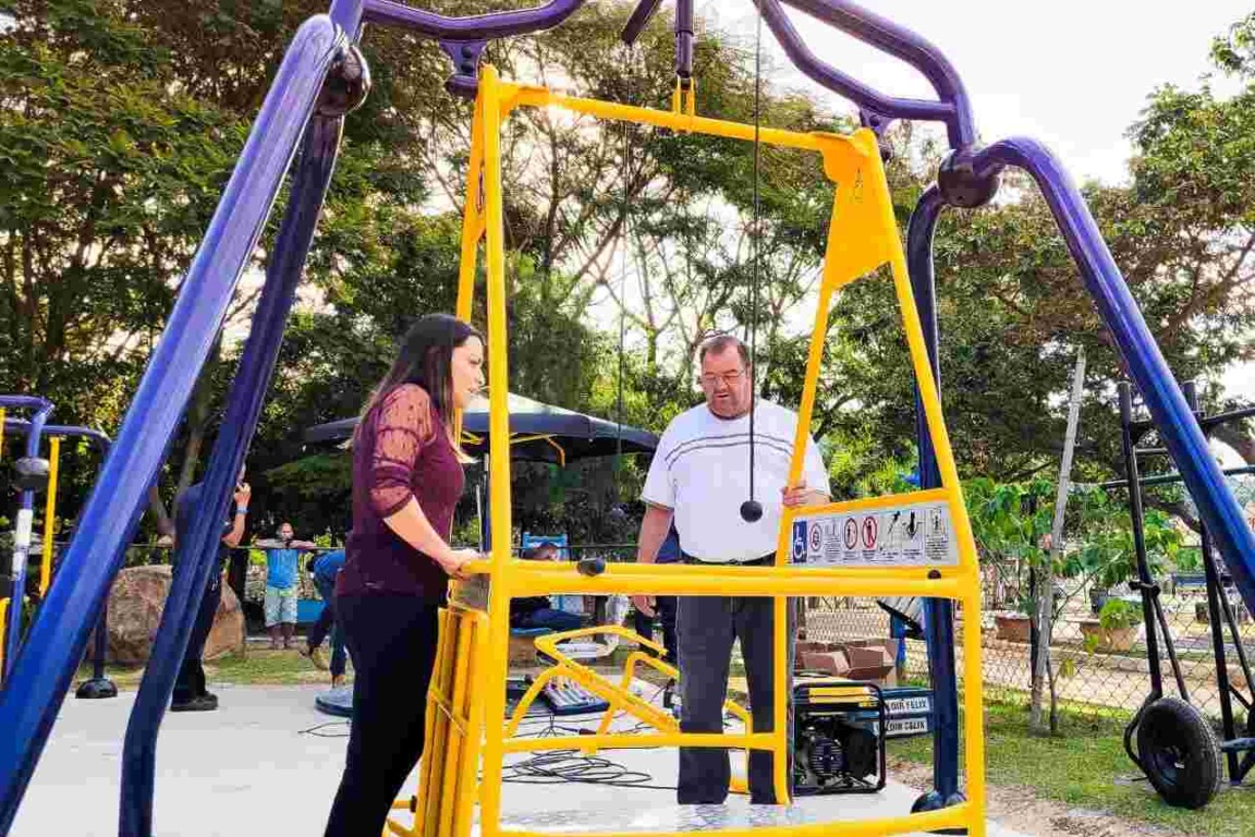 Novos equipamentos no Parque da Cidade de Itupeva