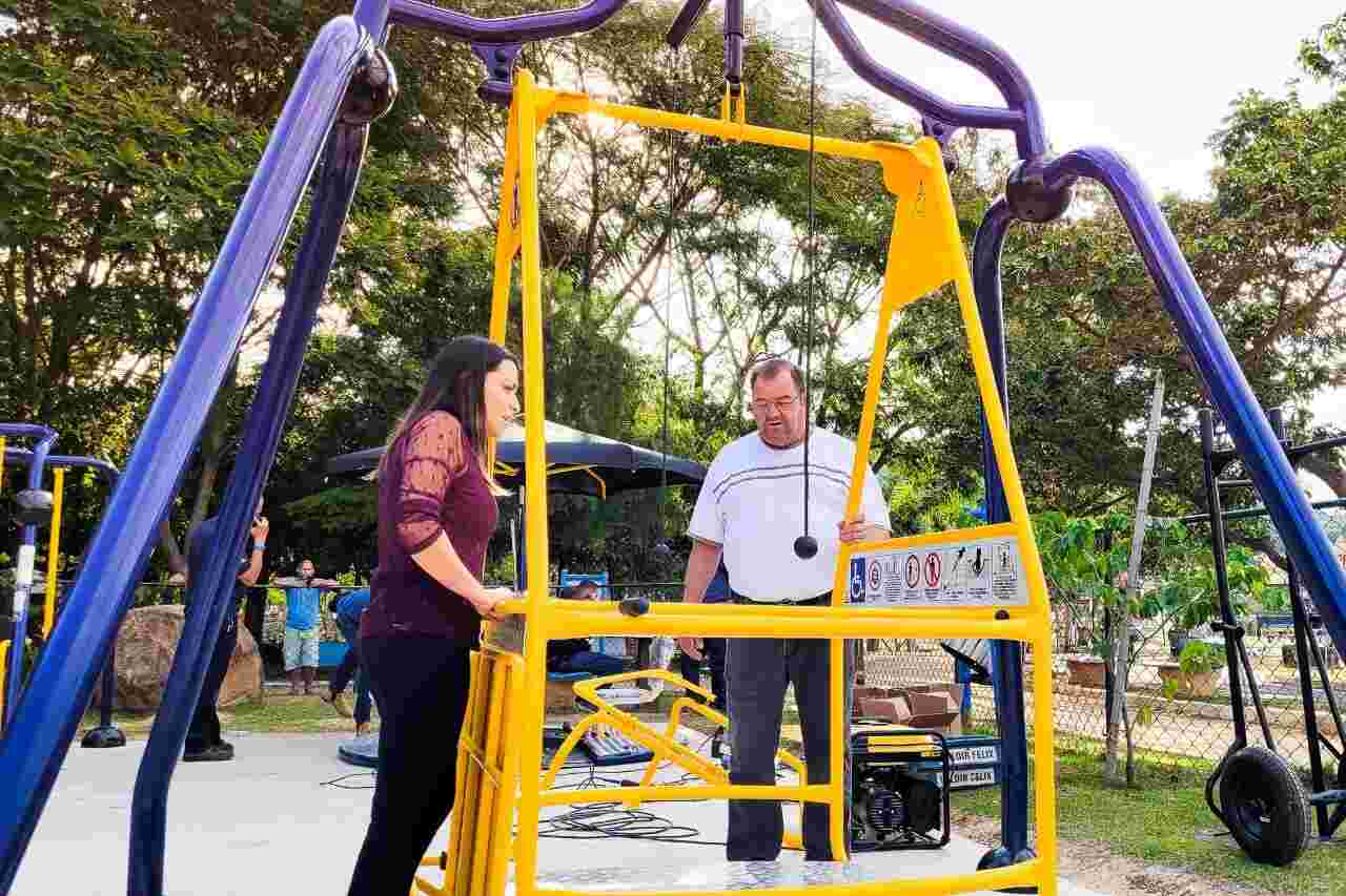 Novos equipamentos no Parque da Cidade de Itupeva