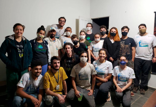 Equipe Associação Mata Ciliar. (Foto: Divulgação)