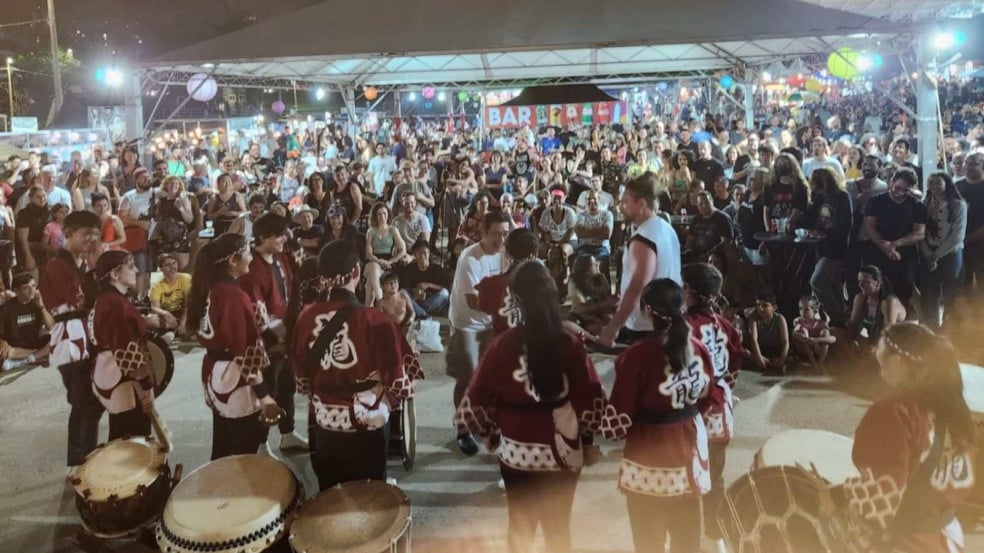 Apresentação da cultura japonesa.