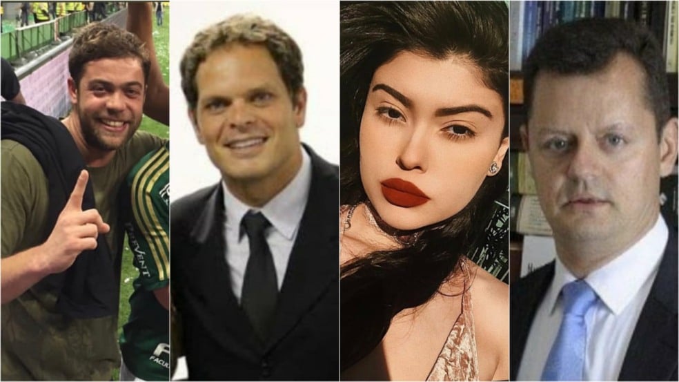 André Aranha, Thiago Carriço, Mariana Ferrer e Cláudio Gastão