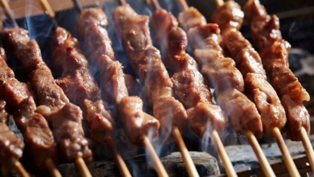 Imagem ilustrativa de espetinho.