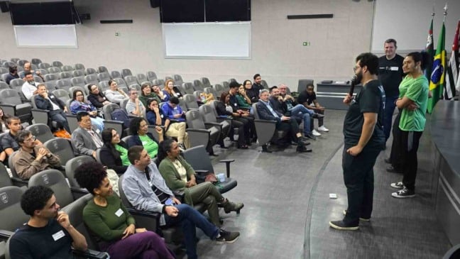 Estudantes da Faculdade de Medicina de Jundiaí.