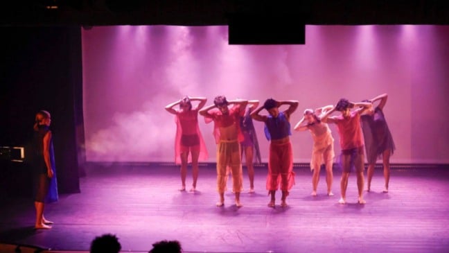 Apresentação teatral.