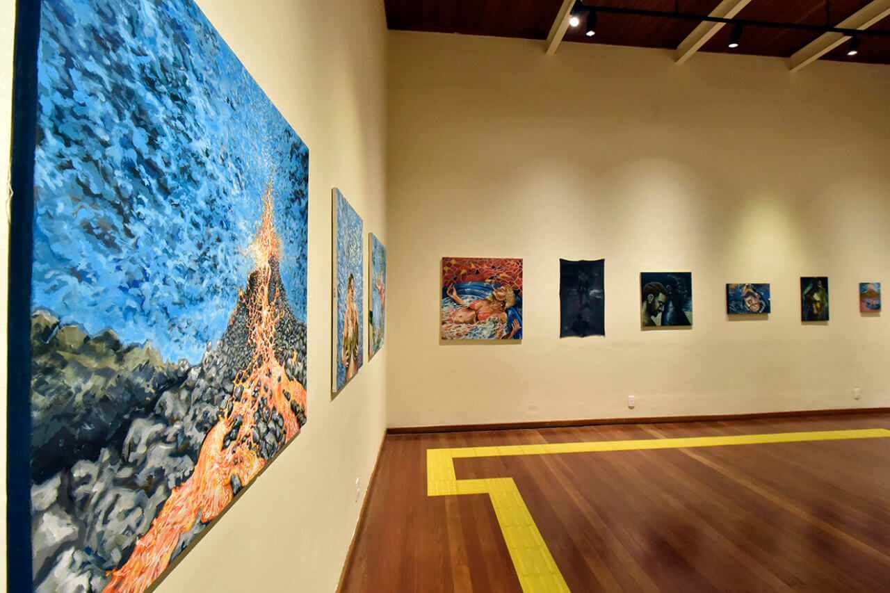 “Diálogos Insurgentes” e aquarelas de Diógenes estão entre os acervos visitáveis da Pinacoteca