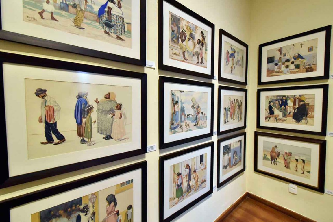 “Diálogos Insurgentes” e aquarelas de Diógenes estão entre os acervos visitáveis da Pinacoteca