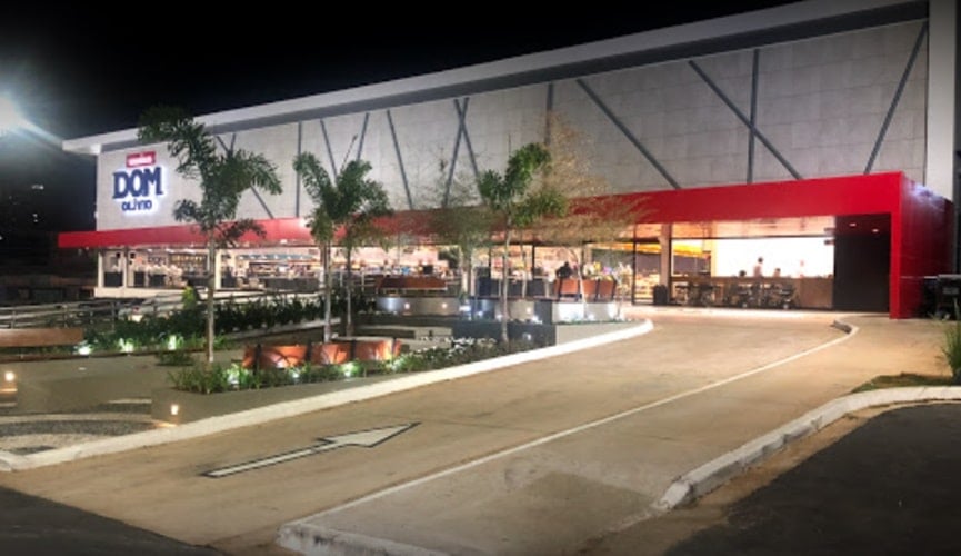 Foto da fachada do Empório Dom Olívio