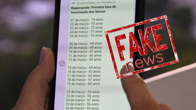 Fake News sobre supostos calendários de vacinação continuam a circular em redes sociais