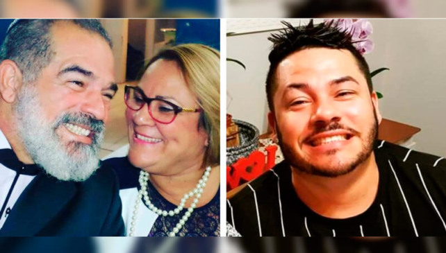 Fotos da família e vítimas fatais por coronavírus