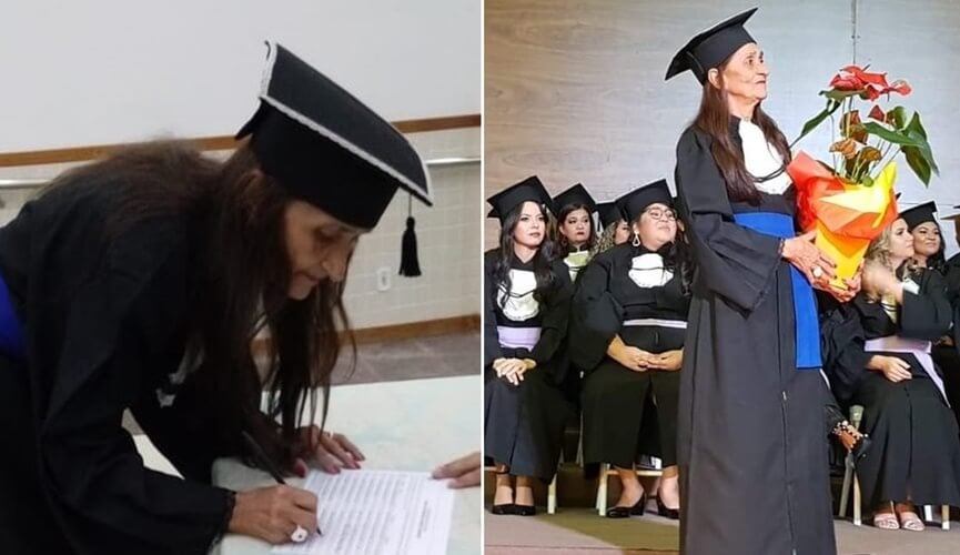 Faxineira de 70 anos