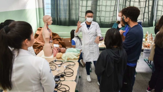 Instituições de Ensino Técnico e Superior marcaram presença na Feira (Foto: Prefeitura de Jundiaí)