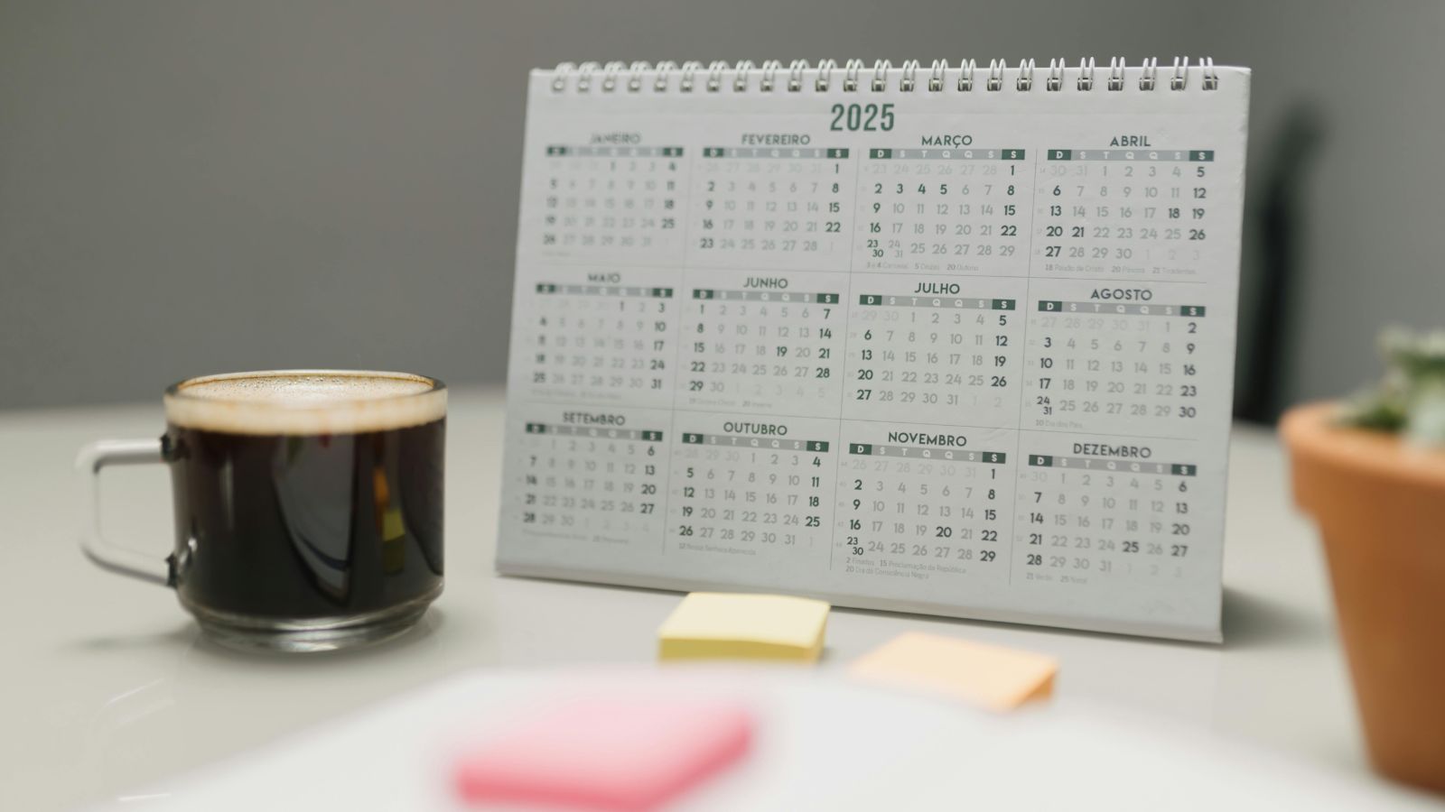 Calendário 2025