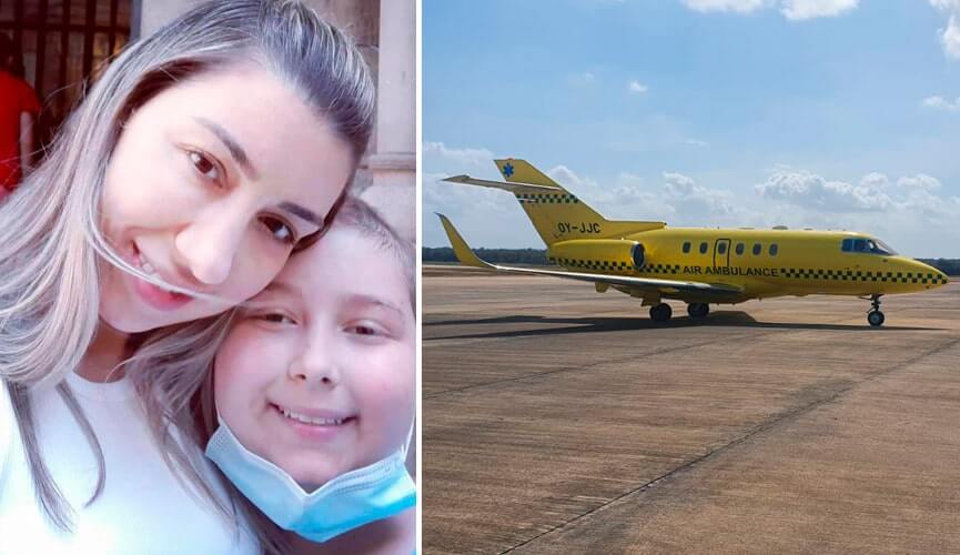 Após primeira etapa de tratamento, Fernandinha volta ao Brasil para acompanhamento