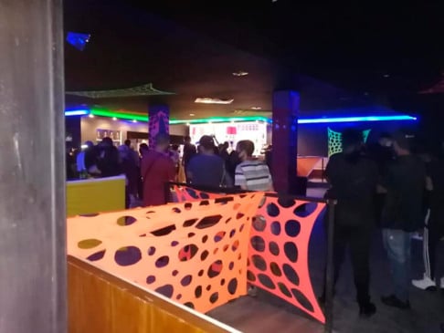 Festa clandestina. (Foto: Polícia Civil)