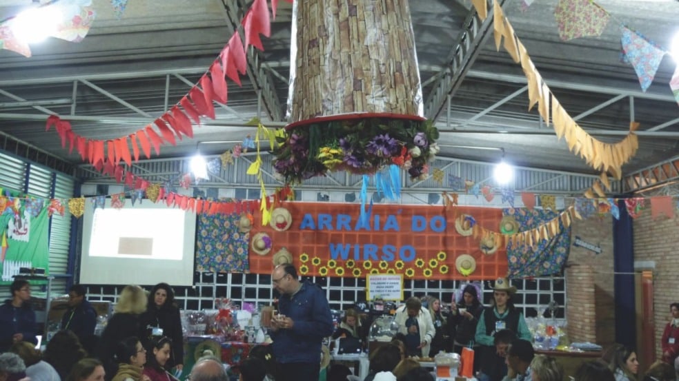 festa junina arraia do wirso