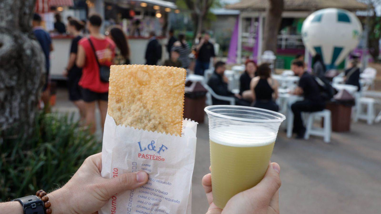 Festival do pastel em Jundiaí.