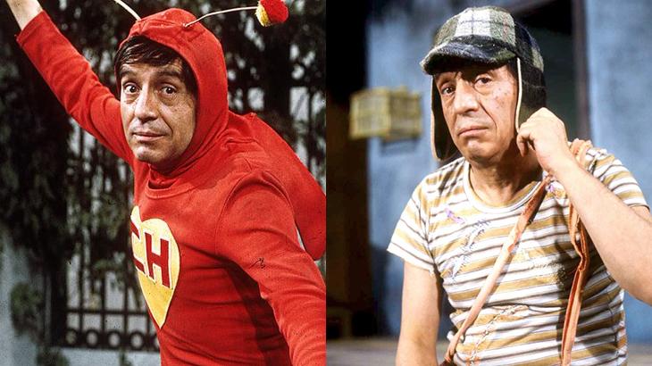 Reprodução de "Chapolin Colorado" e "Chaves"