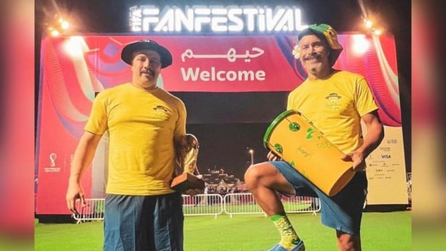 Filhos do Gaúcho da Copa chegam ao Catar