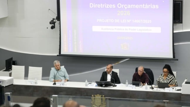 Audiência da LDO em Jundiaí.