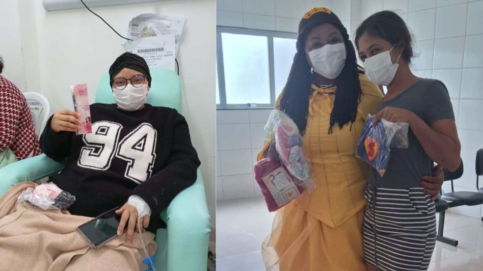 Fios Encantados de Jundiaí entrega doações em hospitais de Pernambuco.