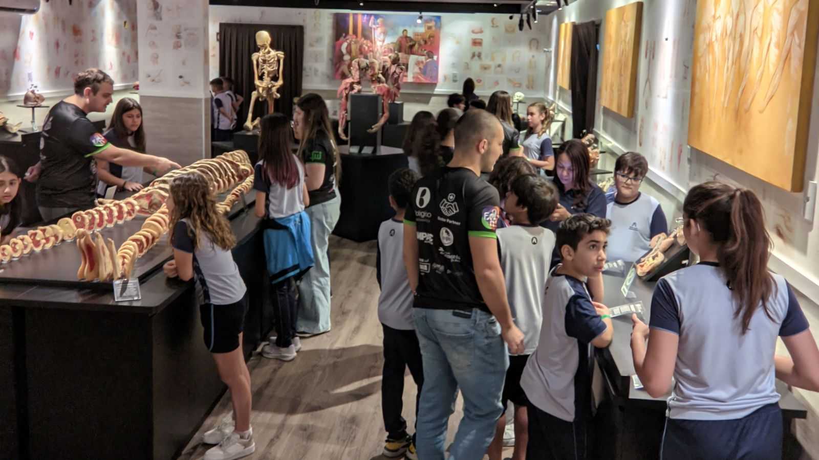 Exposição do Corpo Humano.