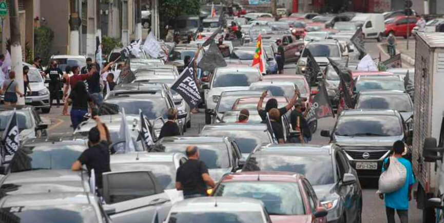 Carreata impeachment Bolsonaro. (Foto: Divulgação)