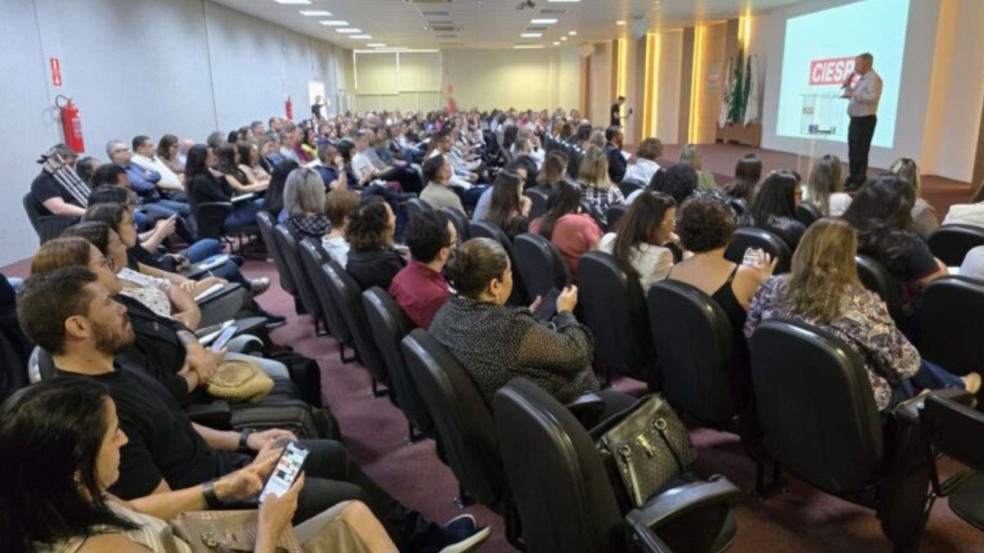 Palestra no Ciesp Jundiaí.