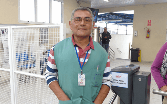 Sr. Valdeir é voluntário desde 2007 no HSV. (Foto: Reprodução/Prefeitura Municipal de Jundiaí)