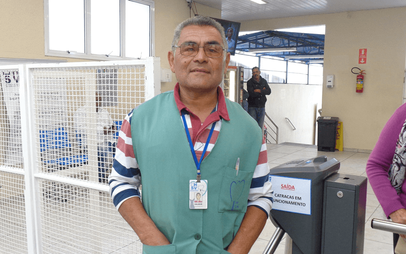 Sr. Valdeir é voluntário desde 2007 no HSV. (Foto: Reprodução/Prefeitura Municipal de Jundiaí)