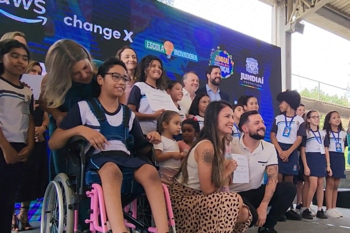 Fundo AWS anuncia projetos vencedores do pacote de investimento em escolas de Jundiaí