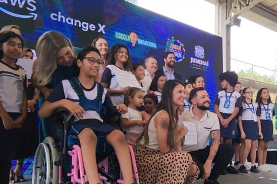 Fundo AWS anuncia projetos vencedores do pacote de investimento em escolas de Jundiaí
