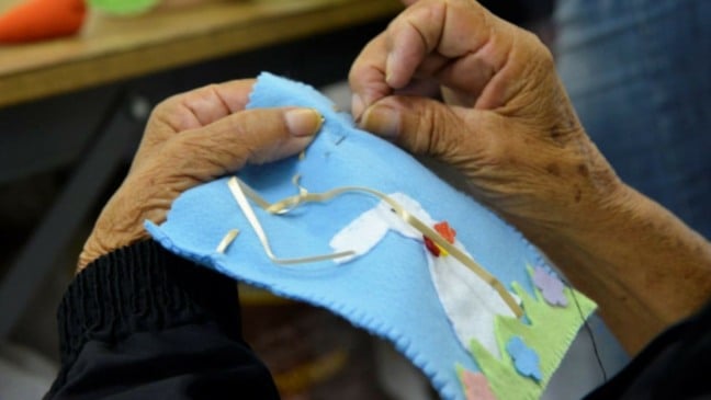 Curso de Artesanato para Datas Comemorativas do Funss de Jundiaí